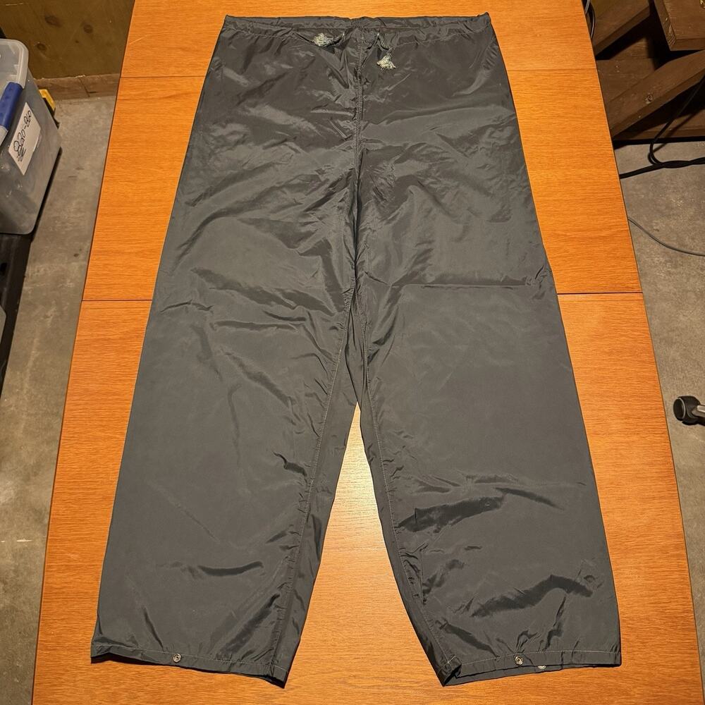 WFS Rain Gear Pant Men’s Medium 40x29 Stylish Water and Wind Resistant Vintage